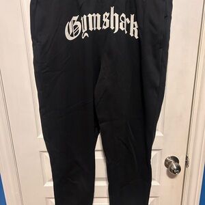 Gymshark Black Logo Sweatpants